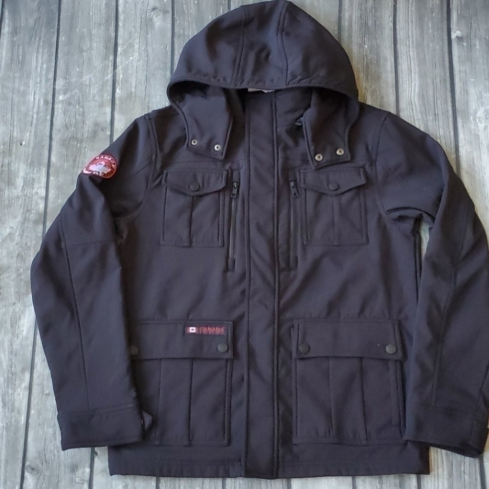 Mens Canada Weathergear Fleece Lined Coat Sz Med